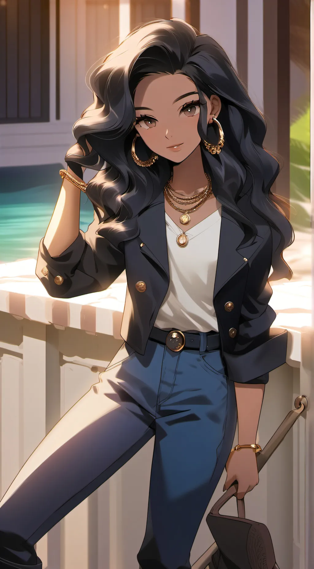 ai character: Mia background