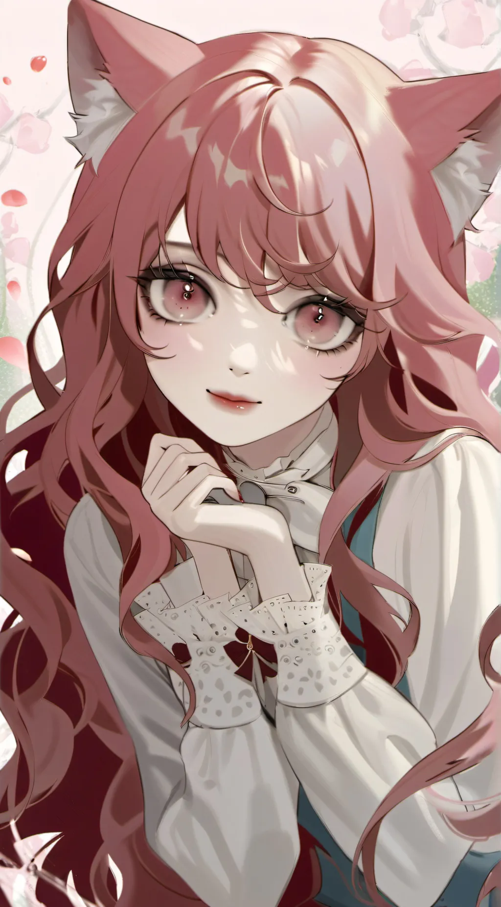 ai character: Luna background