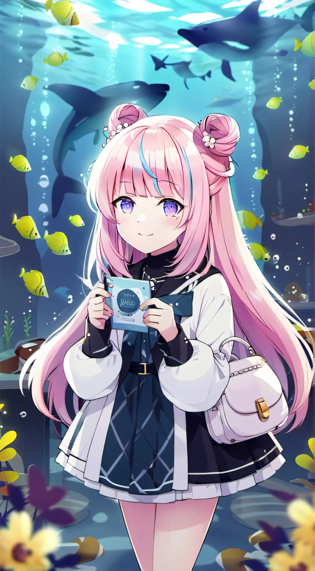 ai character: Sangonomiya  background