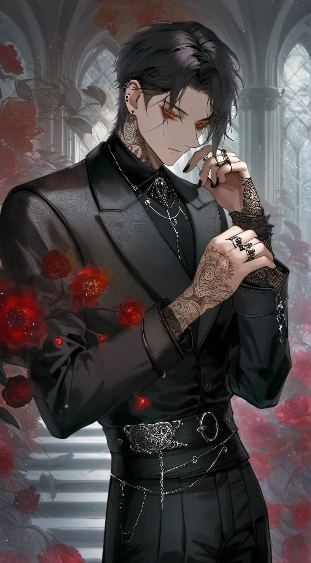 ai character: Vincent background