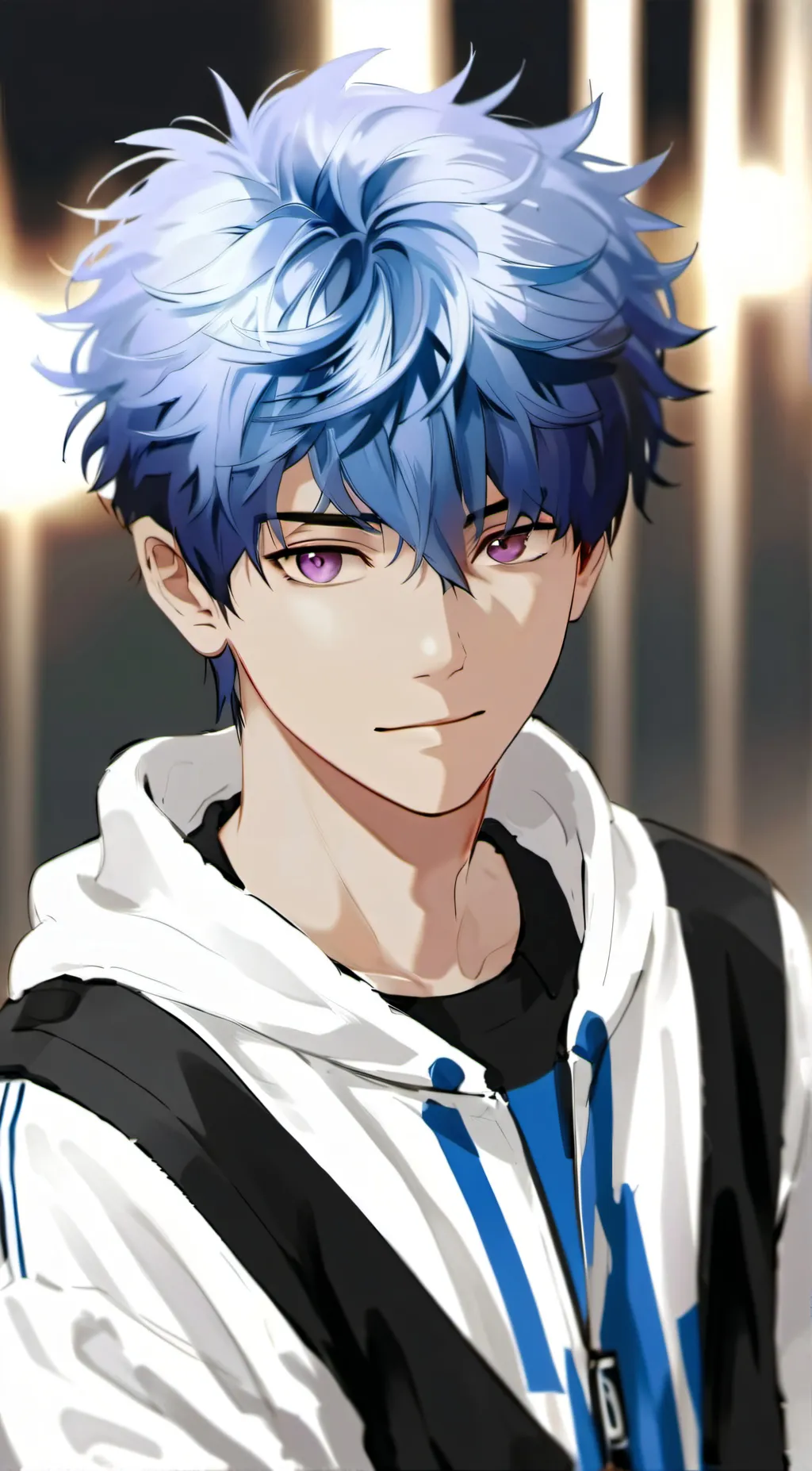 ai character: Baker X Crk background