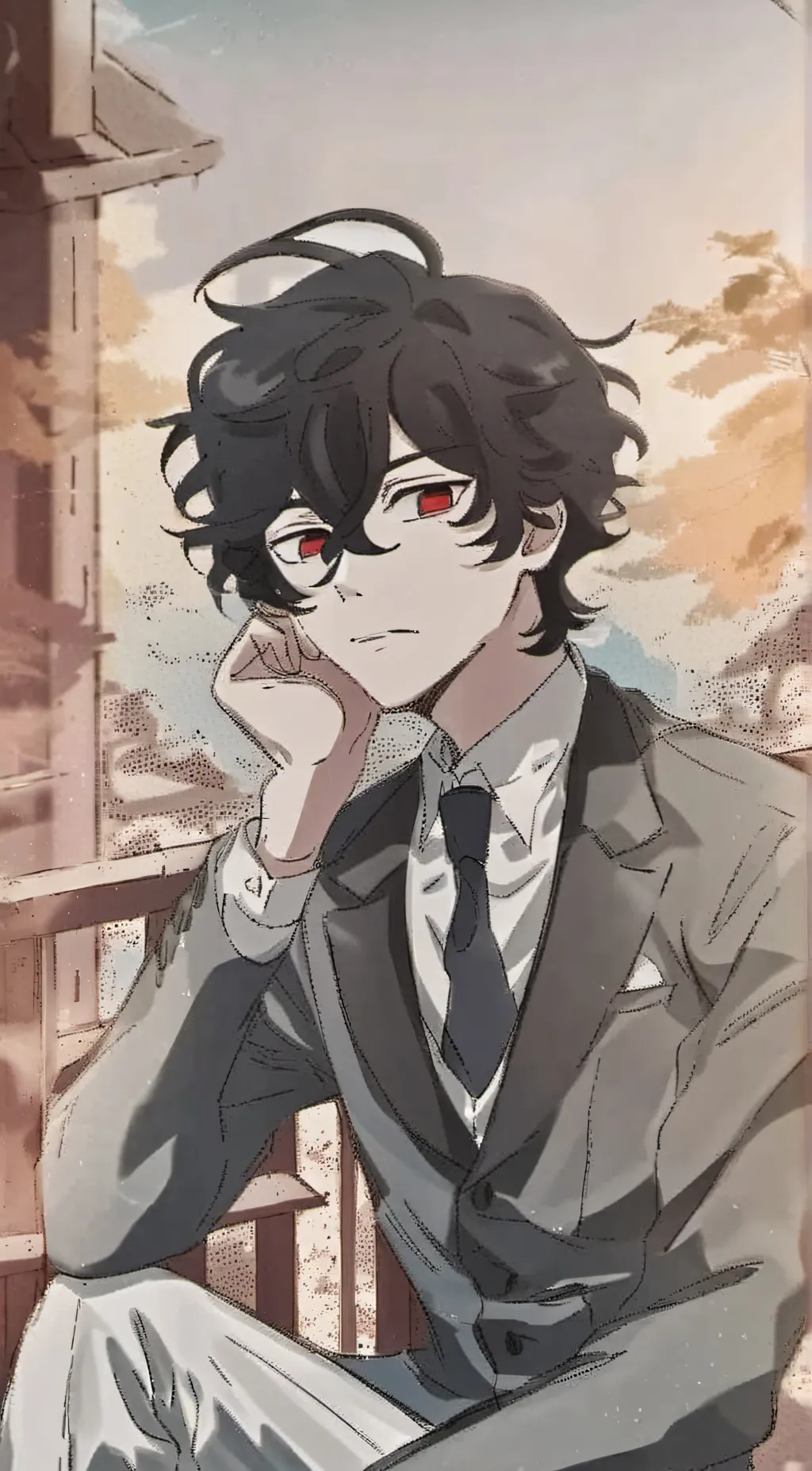 ai character: Your stalker(kiso) background