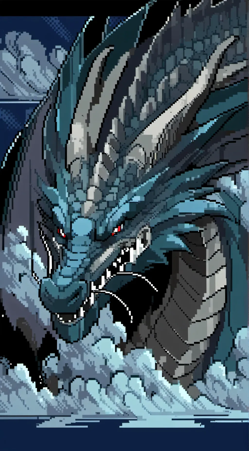 ai character: 🌊Tsunami 🌊 background