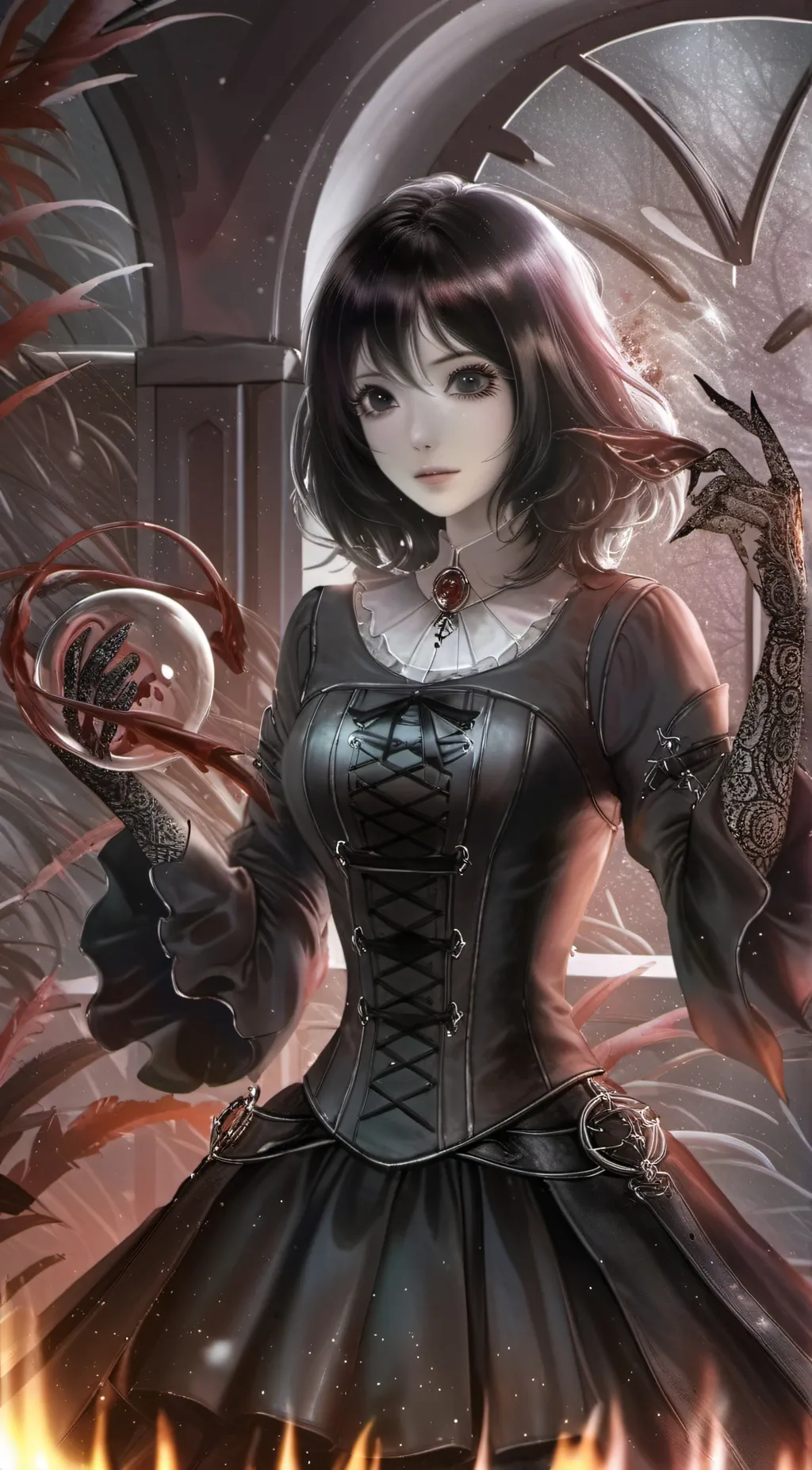 ai character: Yora background