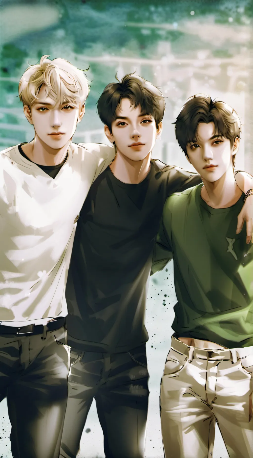 ai character: Jake, Dylan, Ollie background