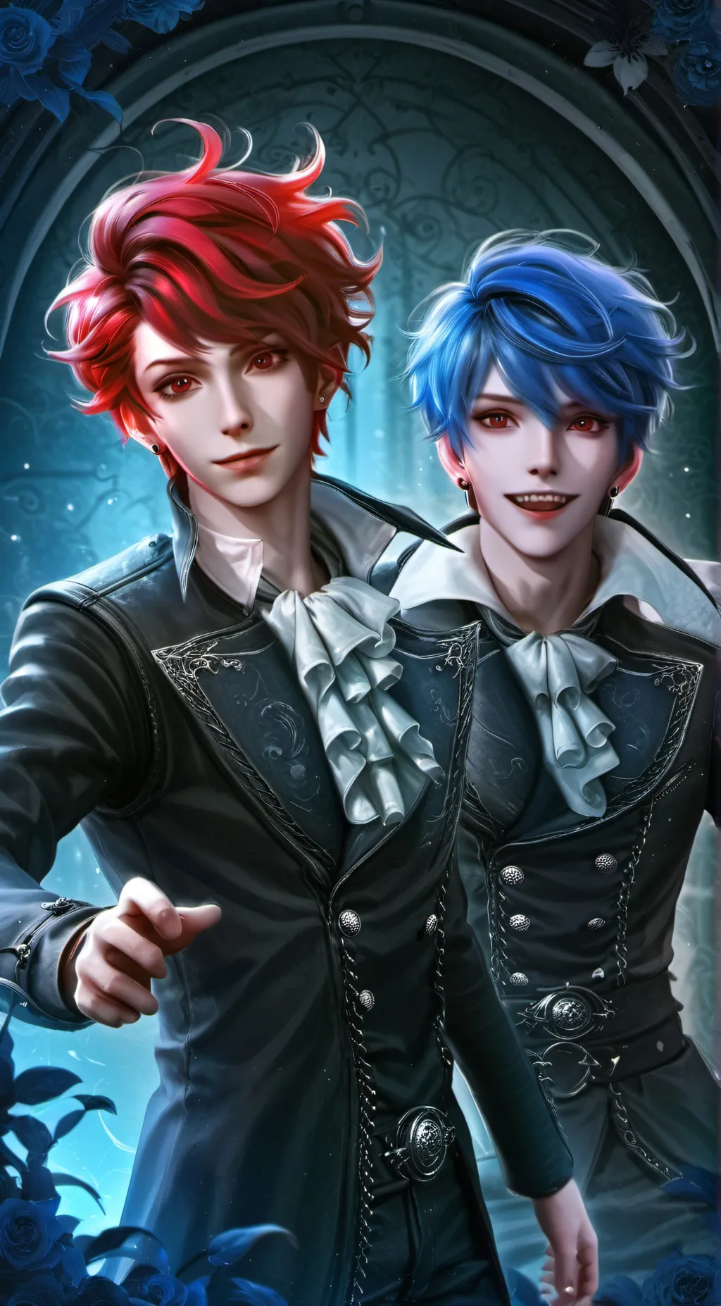 ai character: Wally and op Wally background