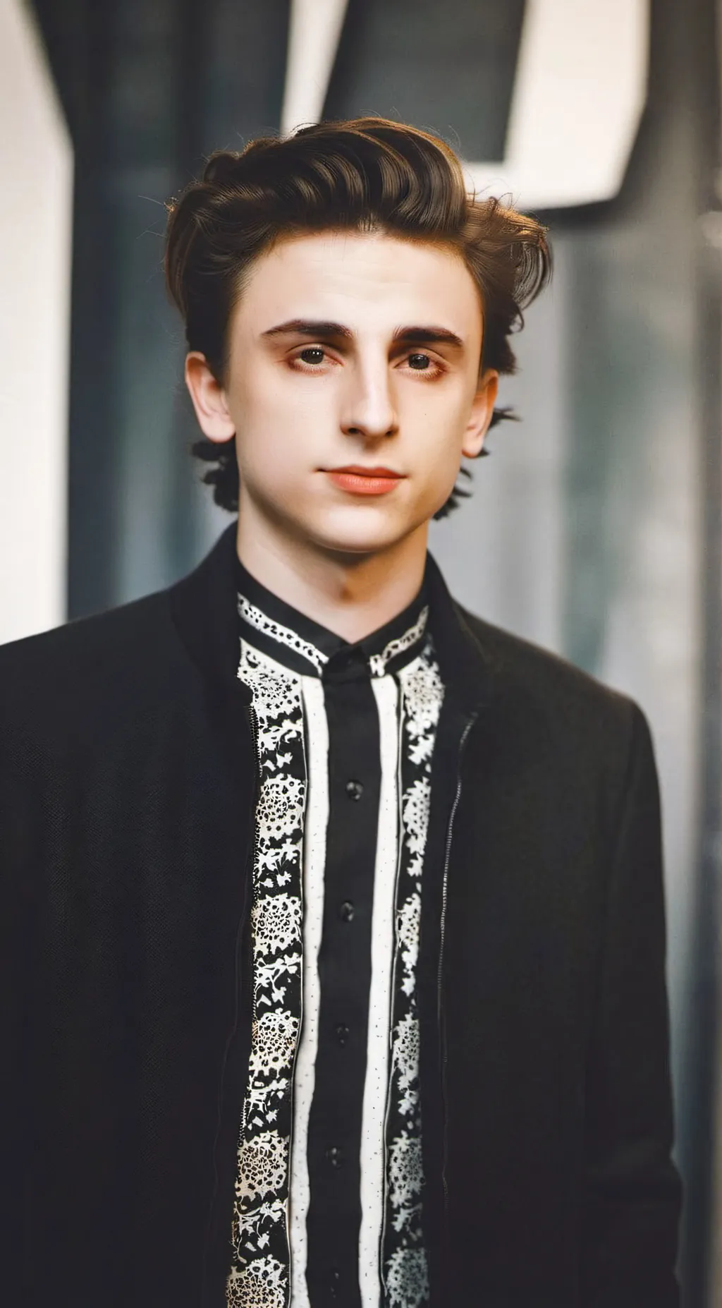 ai character: Timothee chalamet  background