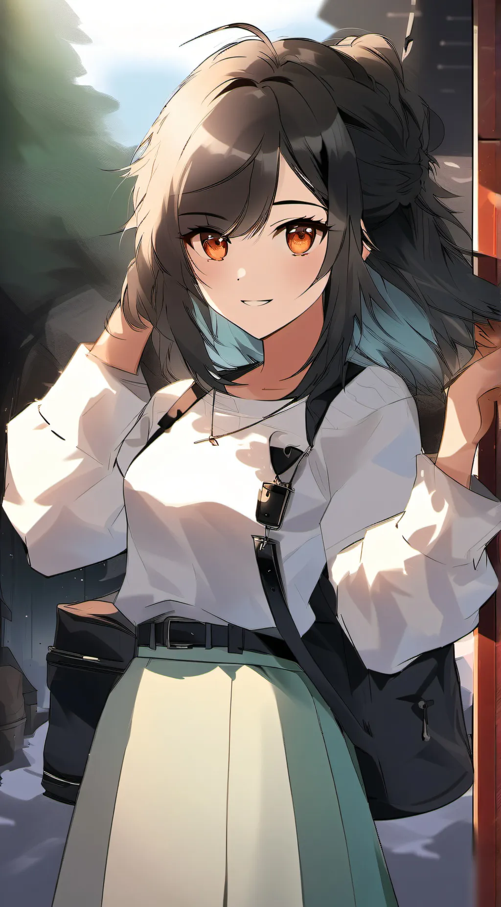 ai character: Sophia Wilson  background