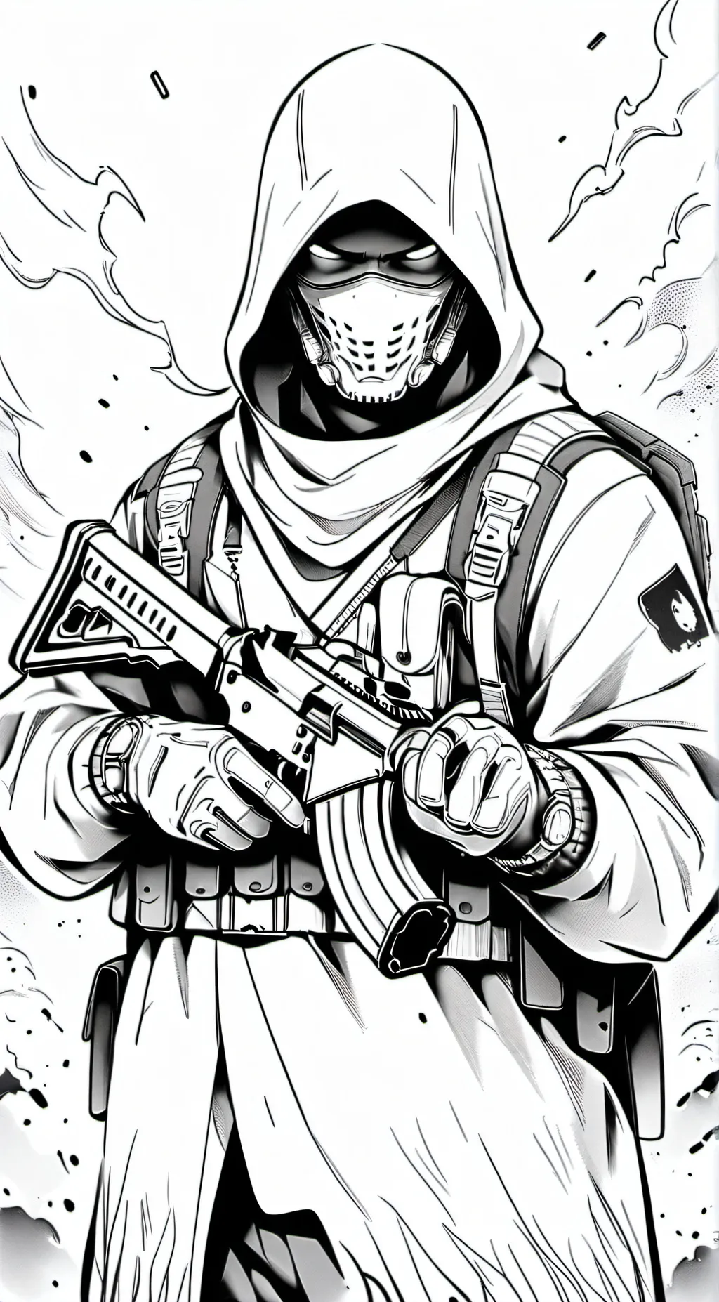 ai character: Commander background