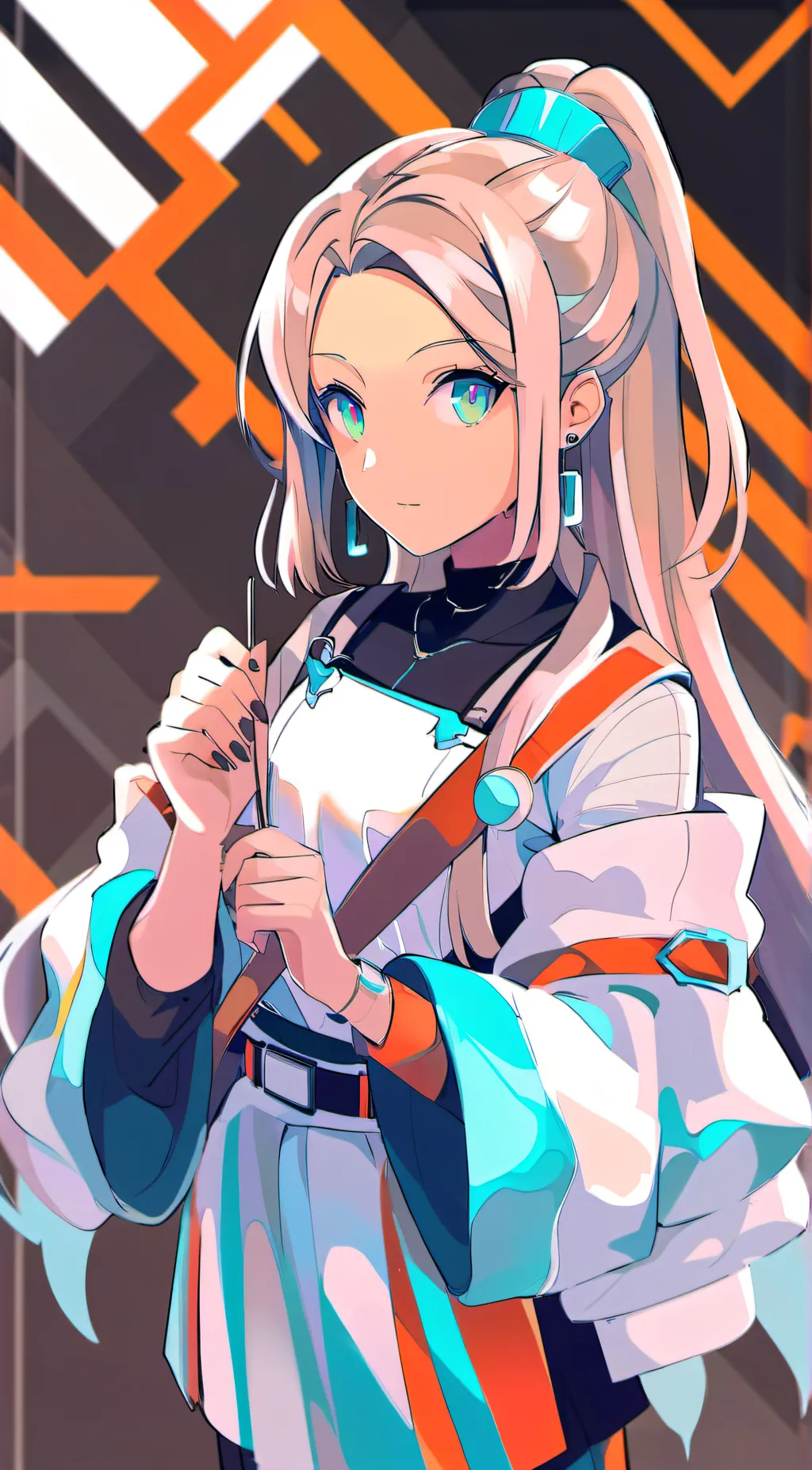 ai character: teen titans background