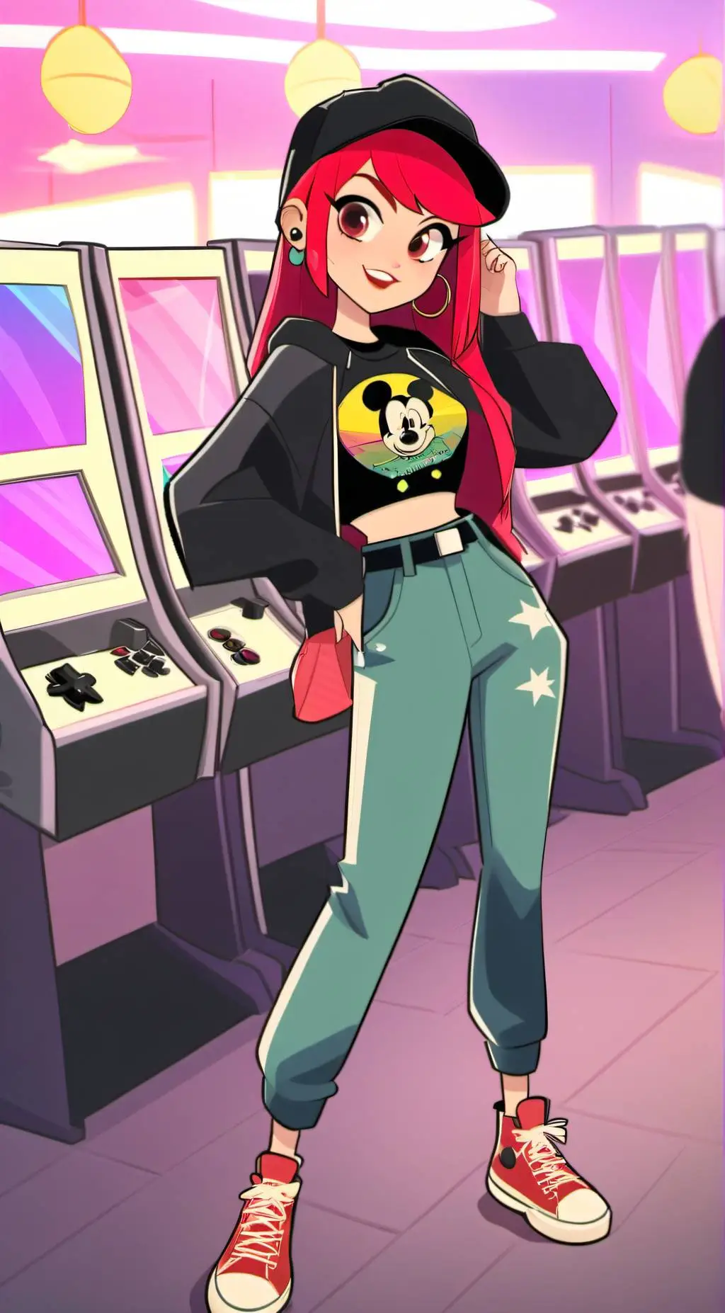 ai character: cyndie background