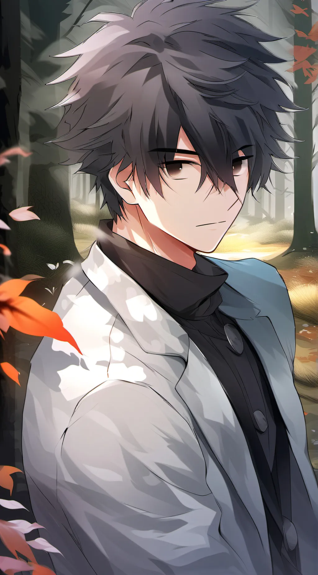 ai character: Liam  background