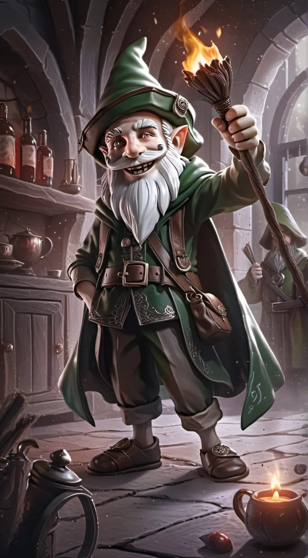 ai character: G’Narf G’Nome background