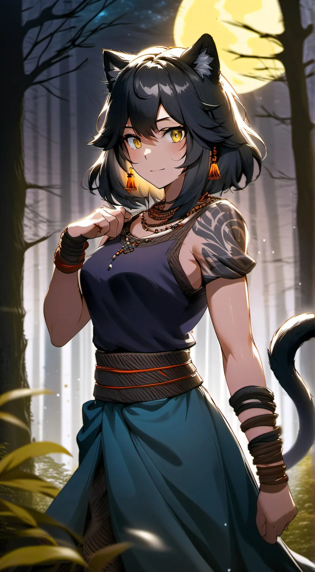 ai character: Mira background