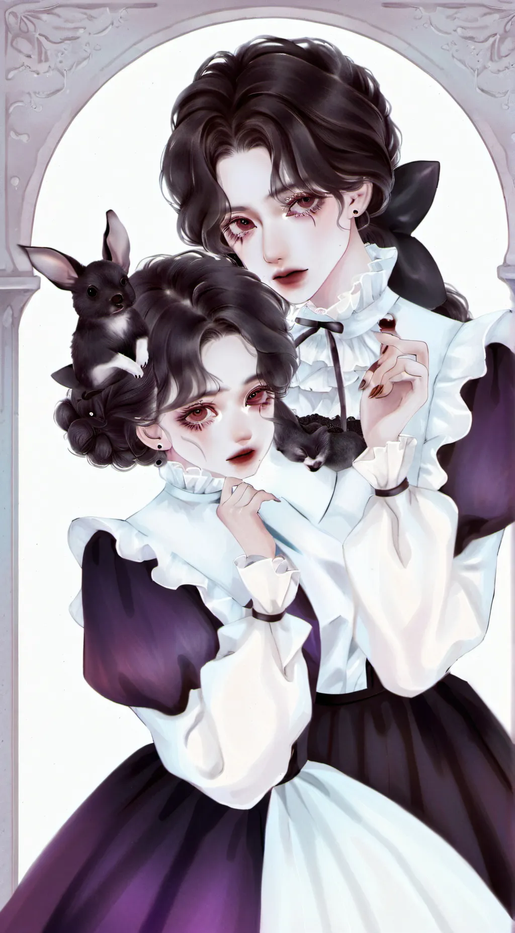 ai character: Stepsister stepmom background