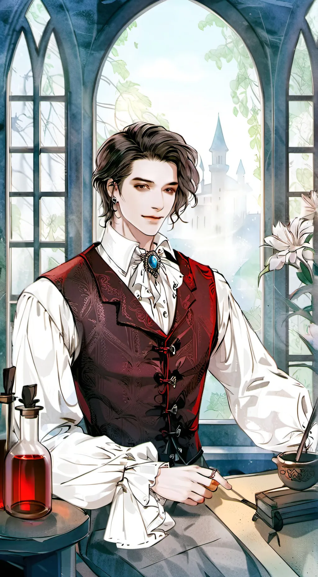 ai character: William background