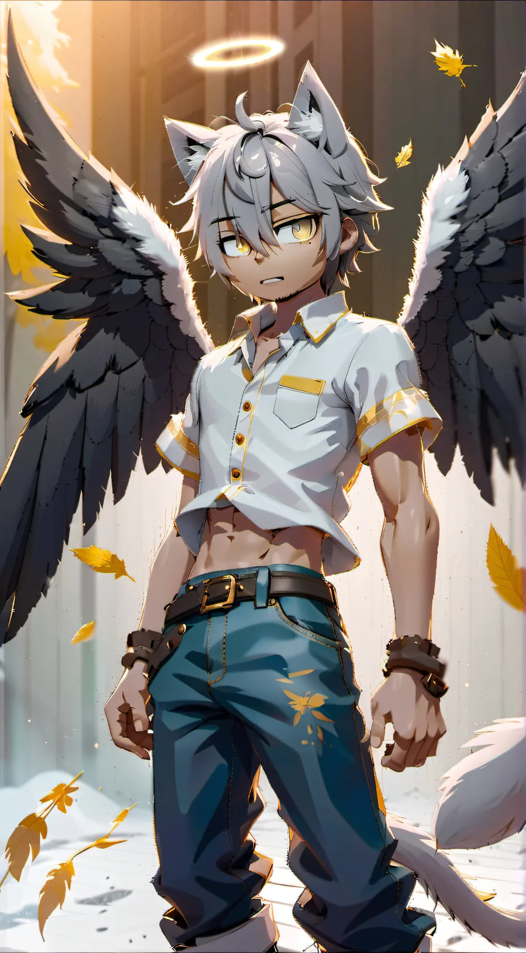 ai character: Levi background