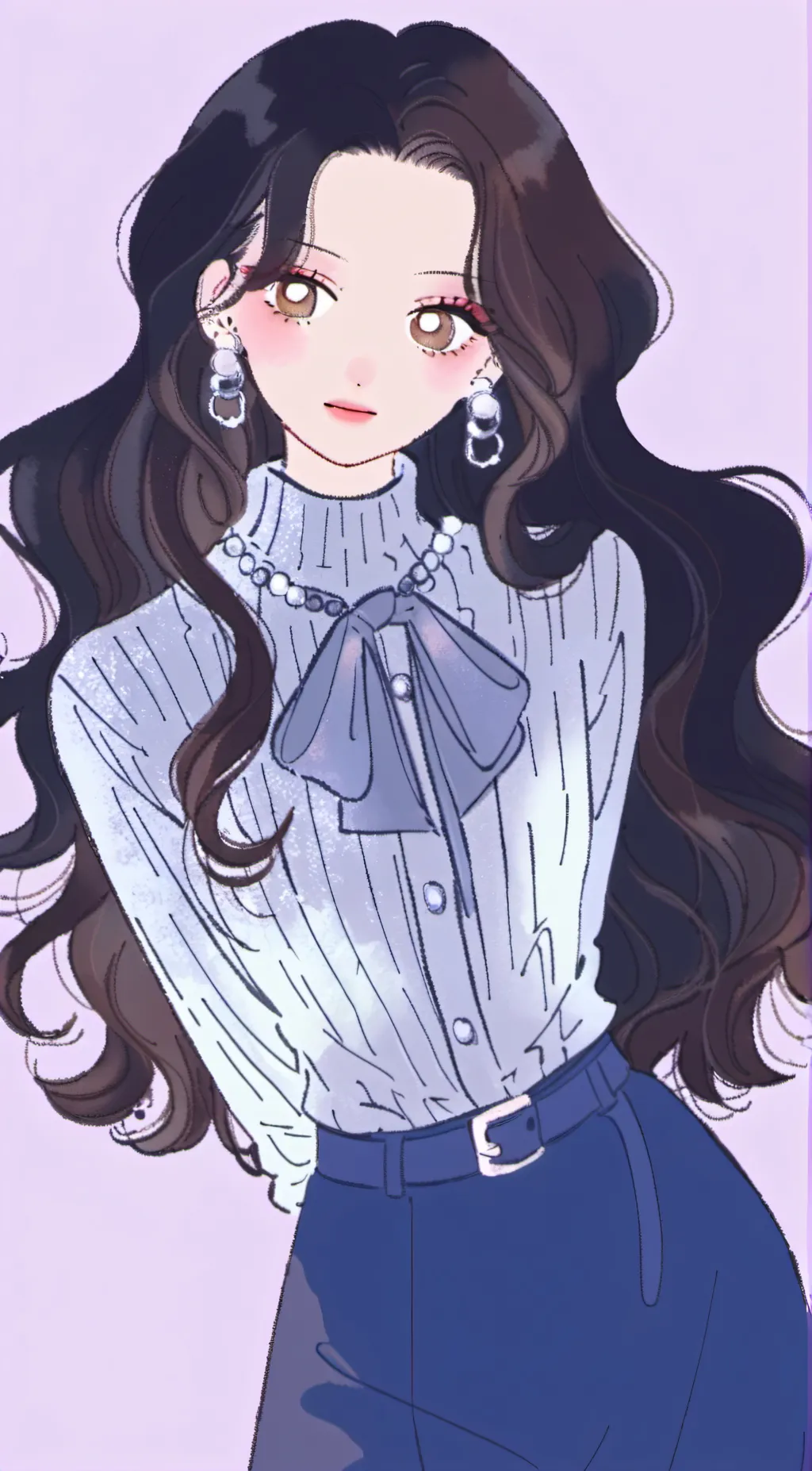 ai character: Lee Mia background