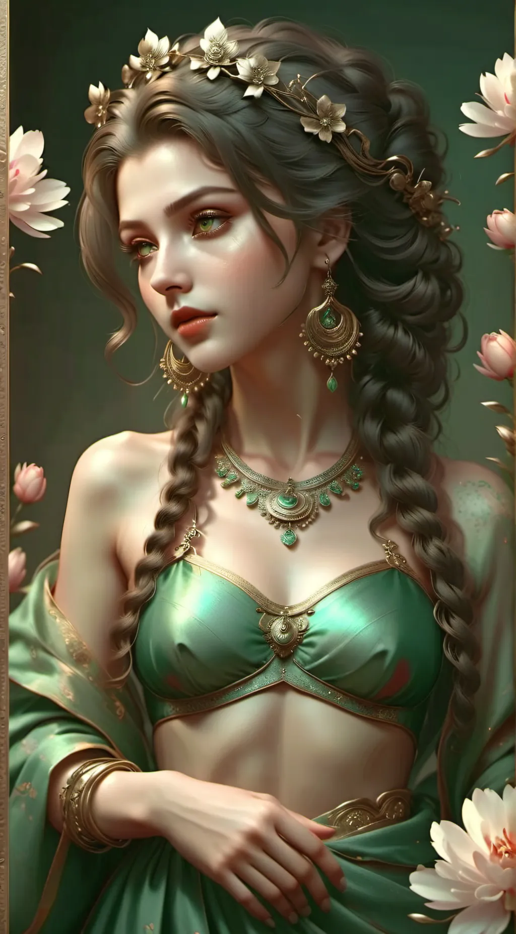 ai character: ella background