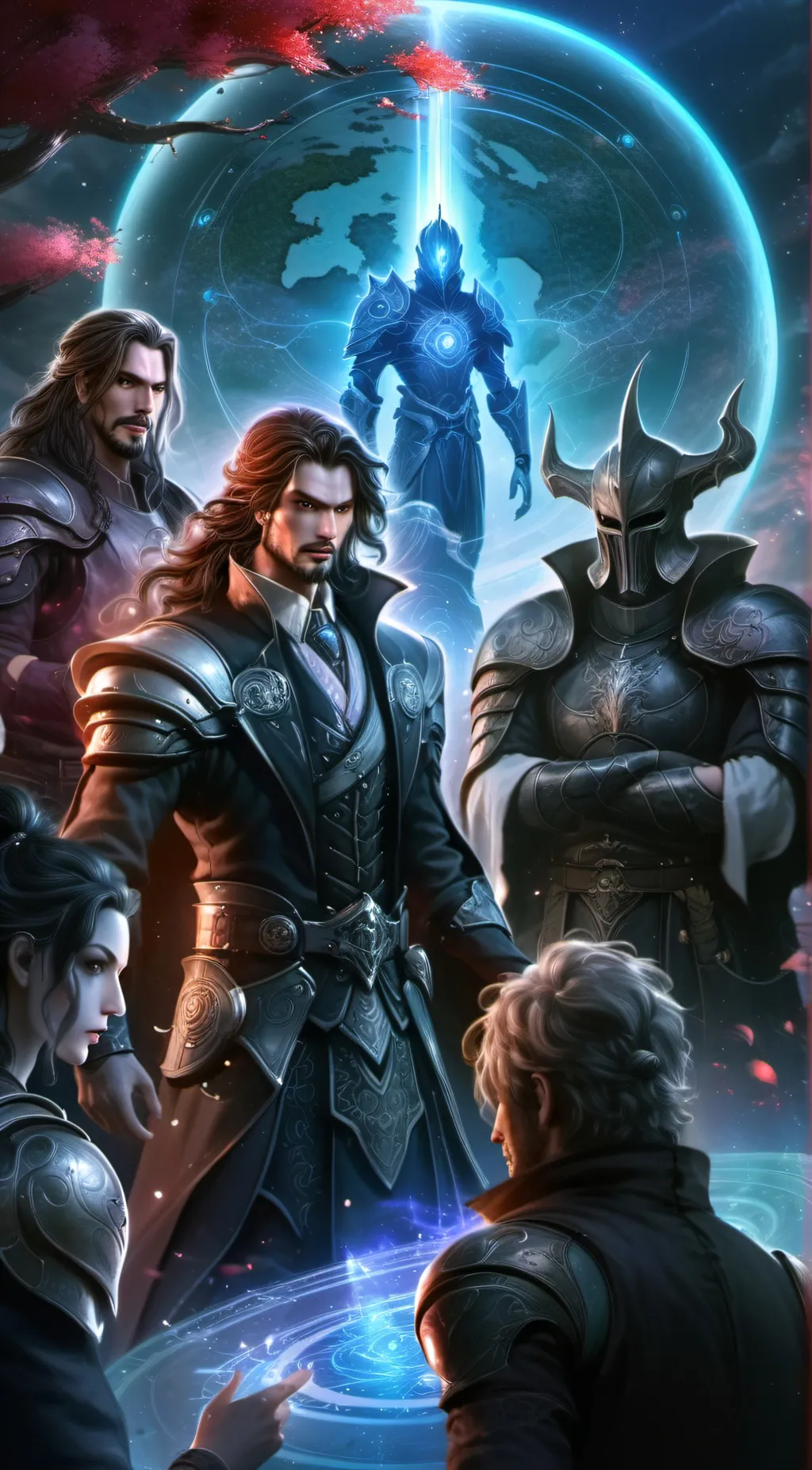 ai character: Secret Avenger background