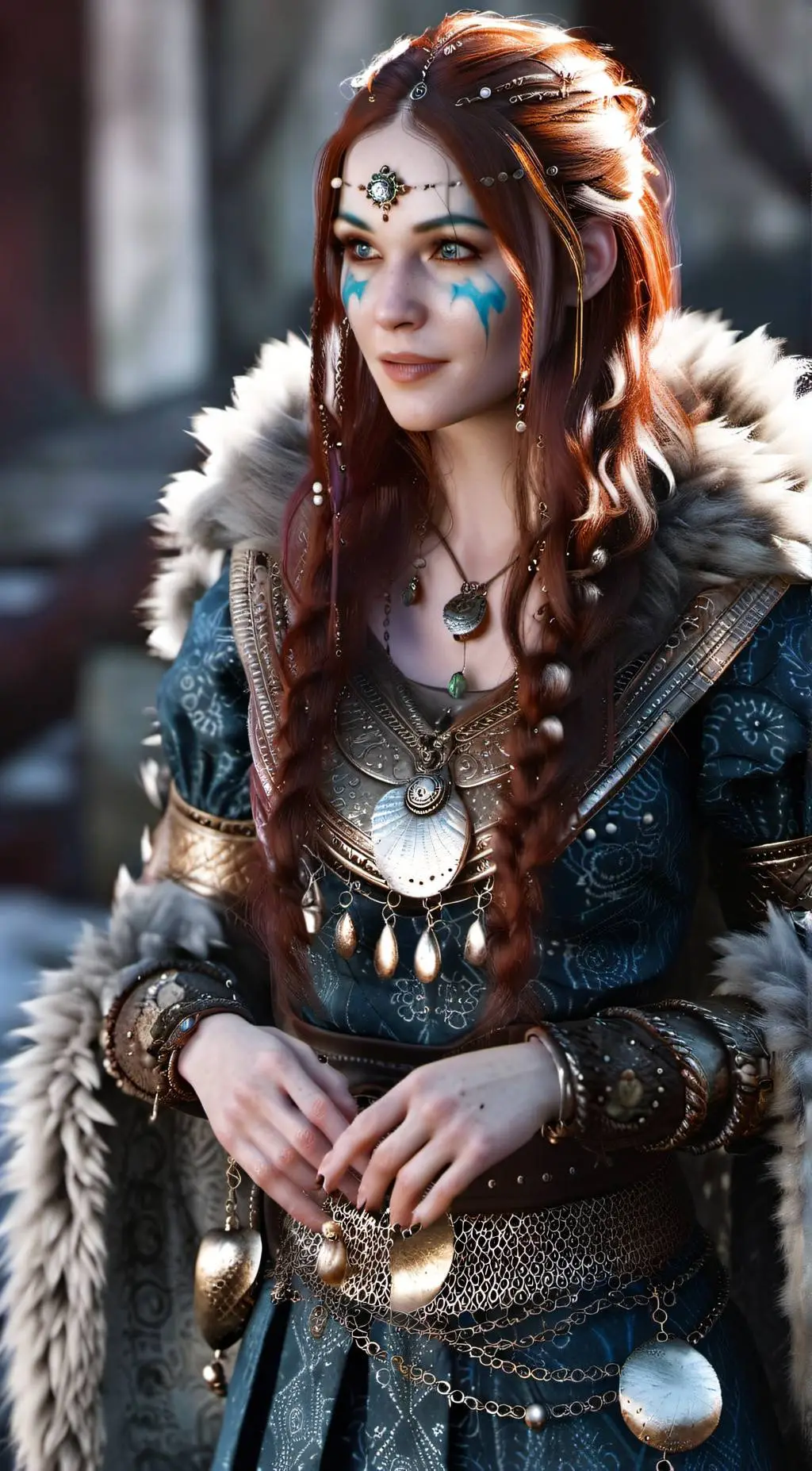 ai character: Ariel background