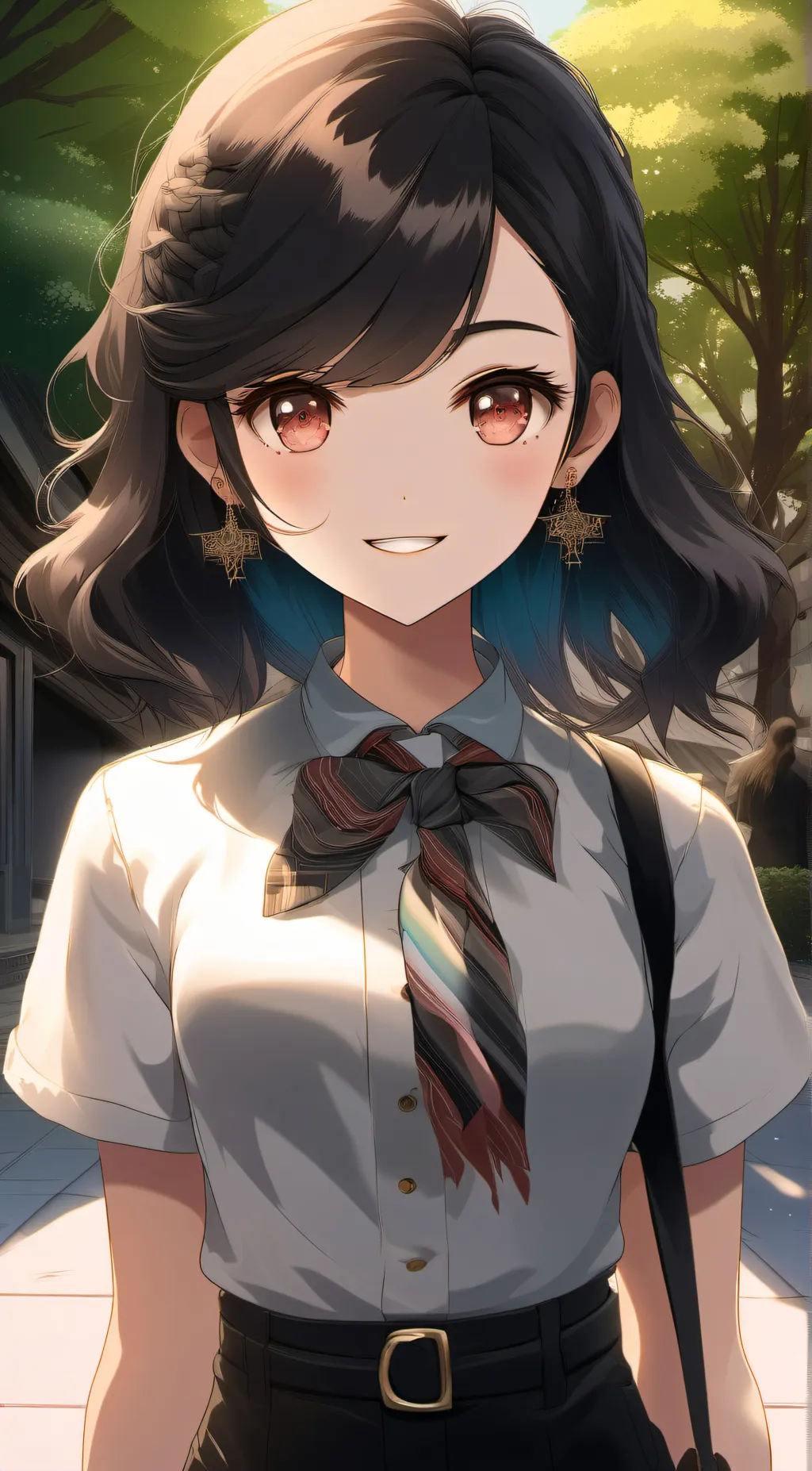 ai character: ashley/ashy background