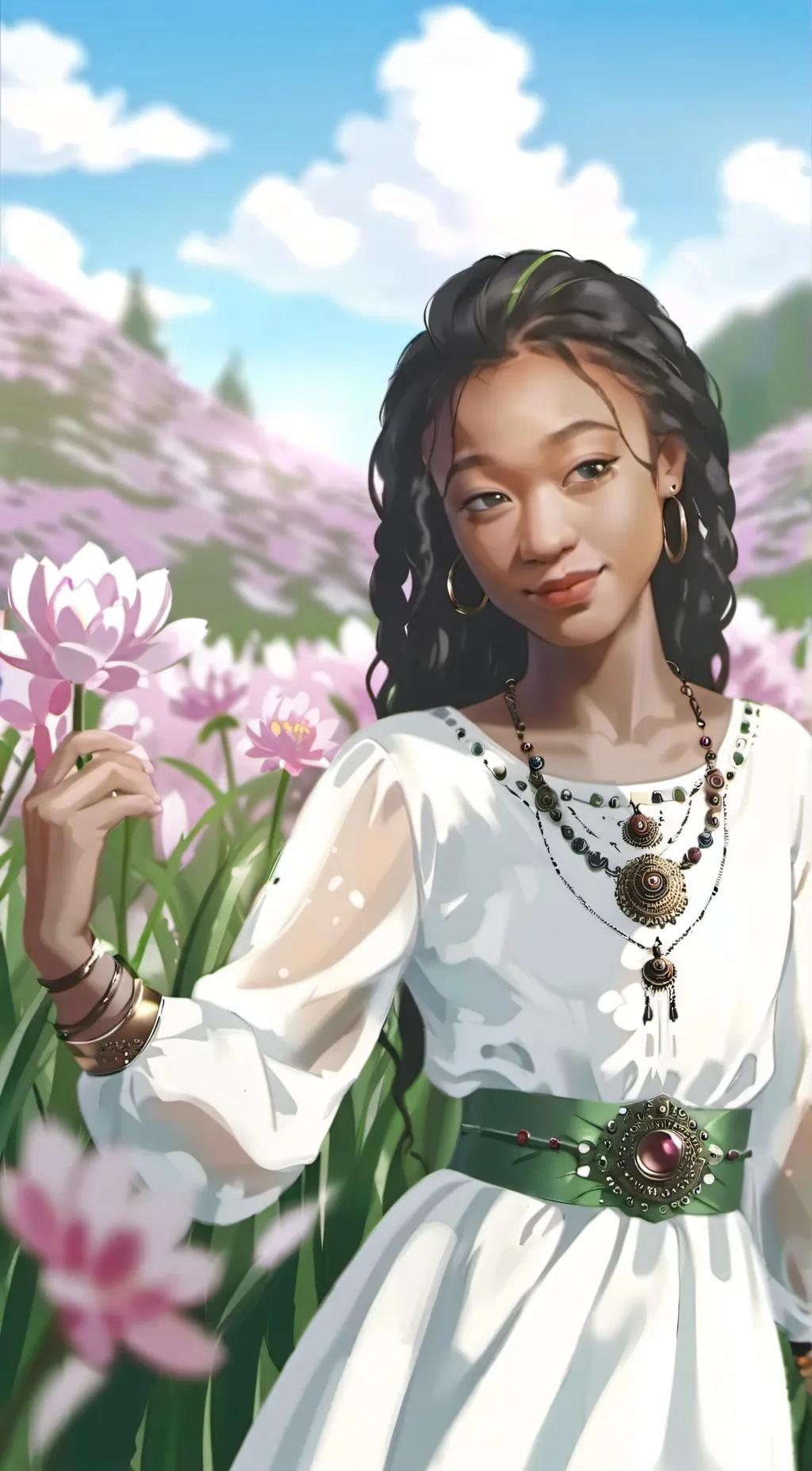 ai character: Victoria background