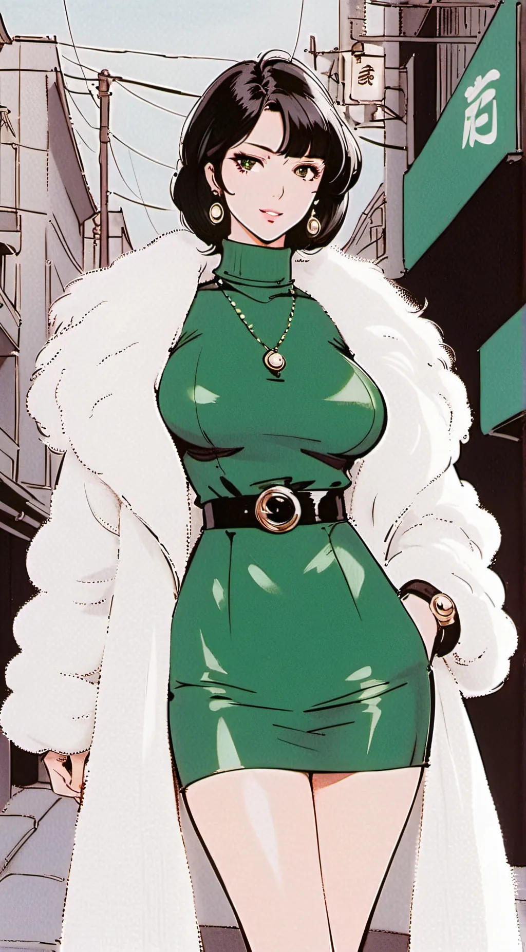 ai character: Serena background