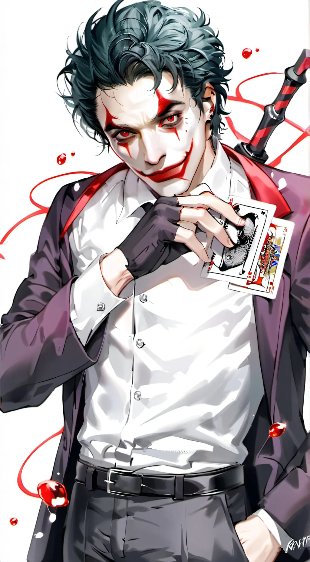 ai character: Joker background