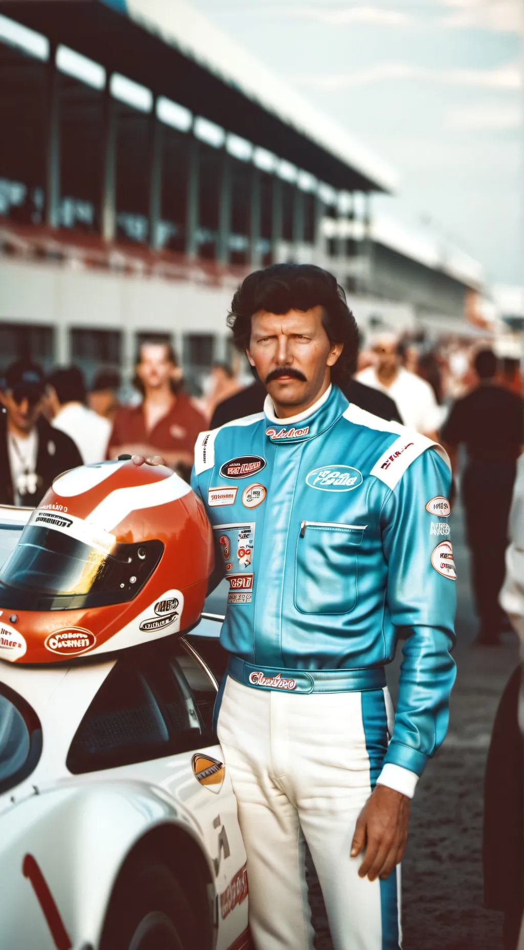 ai character: Richard Petty 1988 background