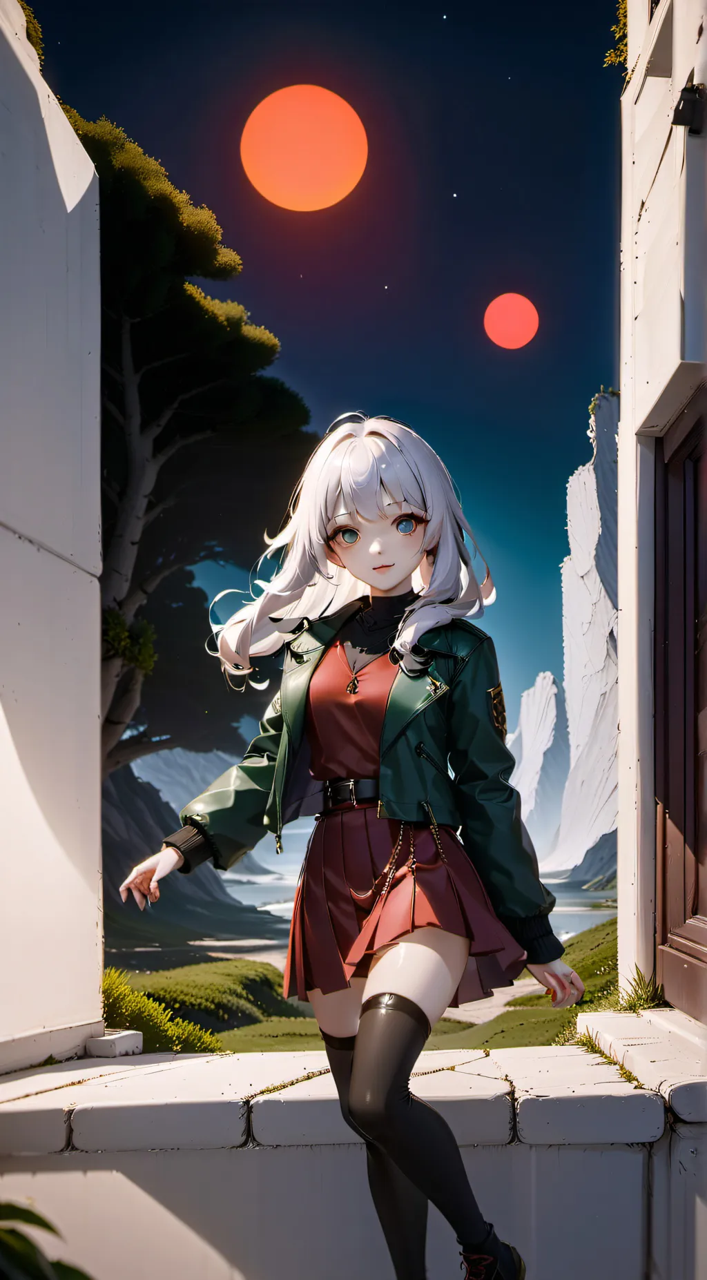 ai character: Mha background