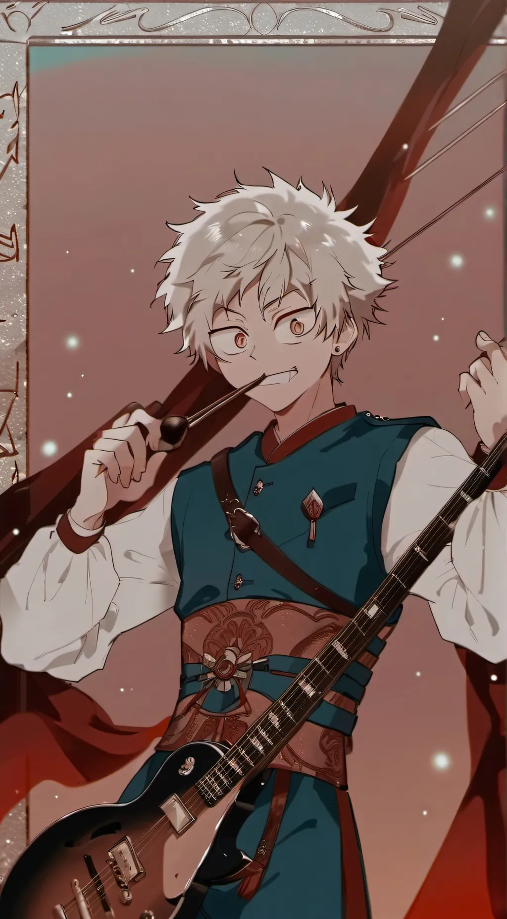 ai character: drunk bakugo background