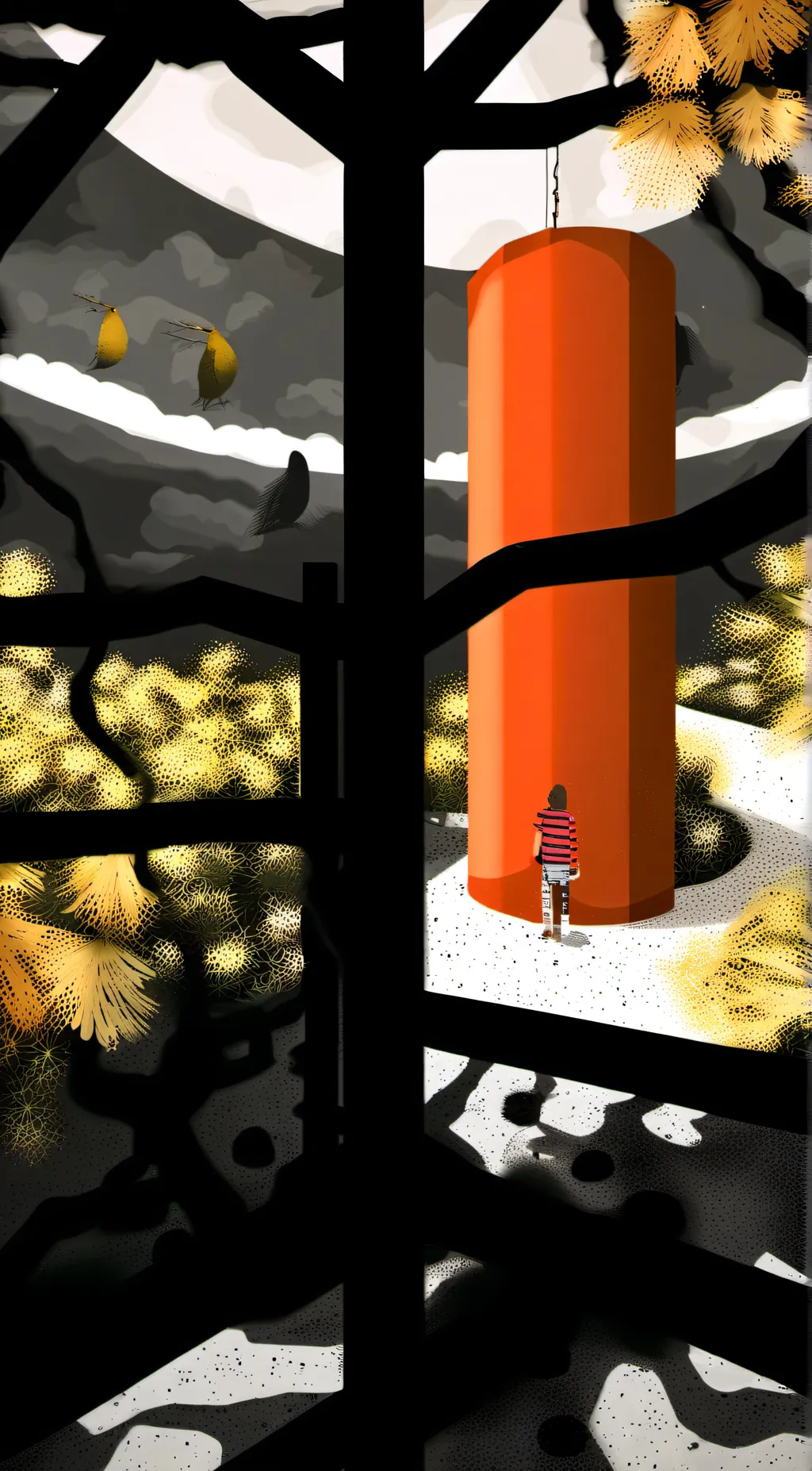 ai character: sails background