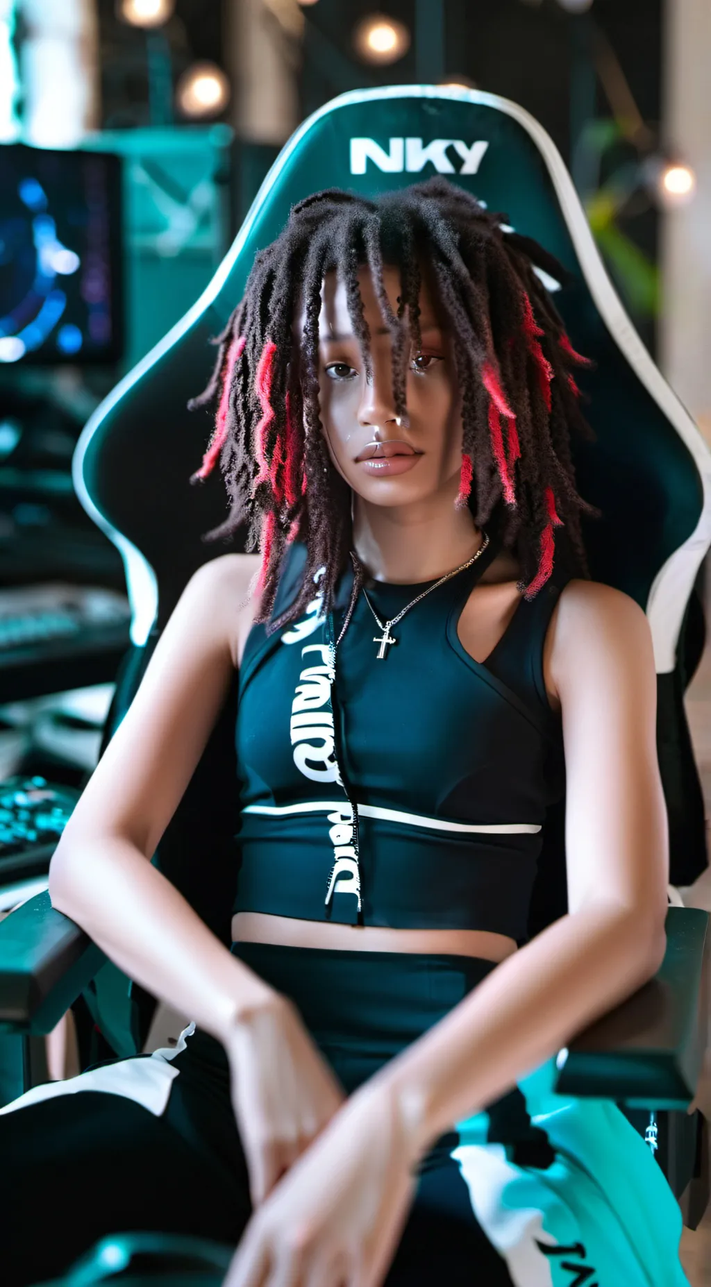 ai character: Kali👊🏾 background