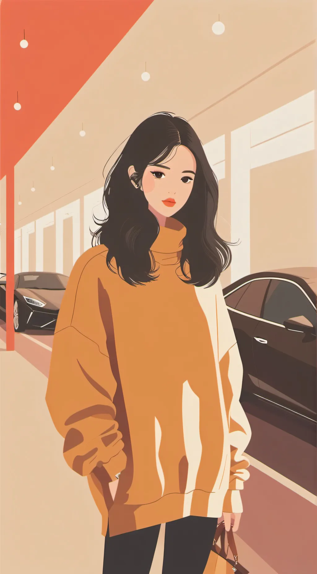 ai character: Bella background