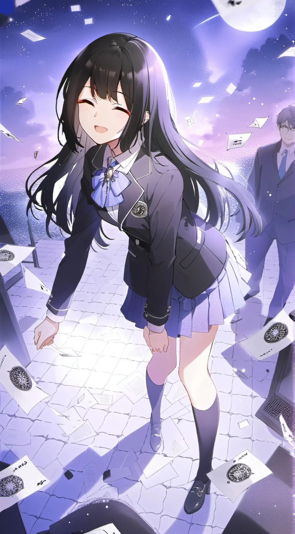 ai character: Sarah  background