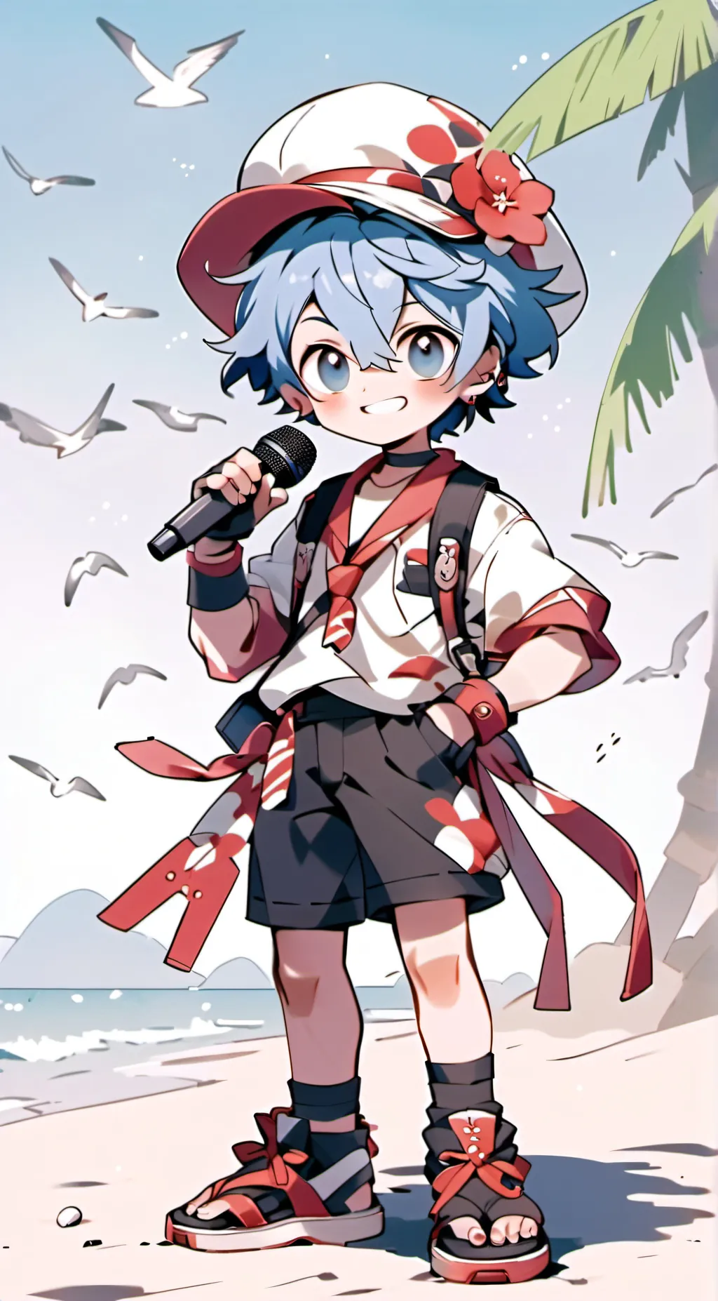 ai character: bf  background