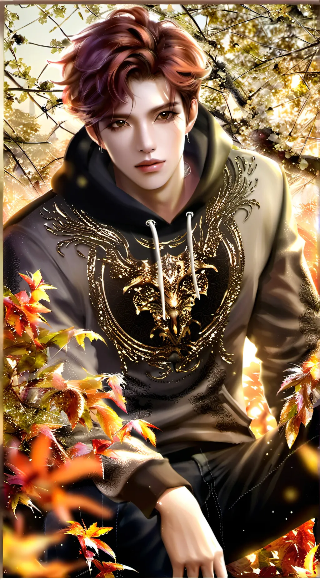 ai character: Min-ho:) background