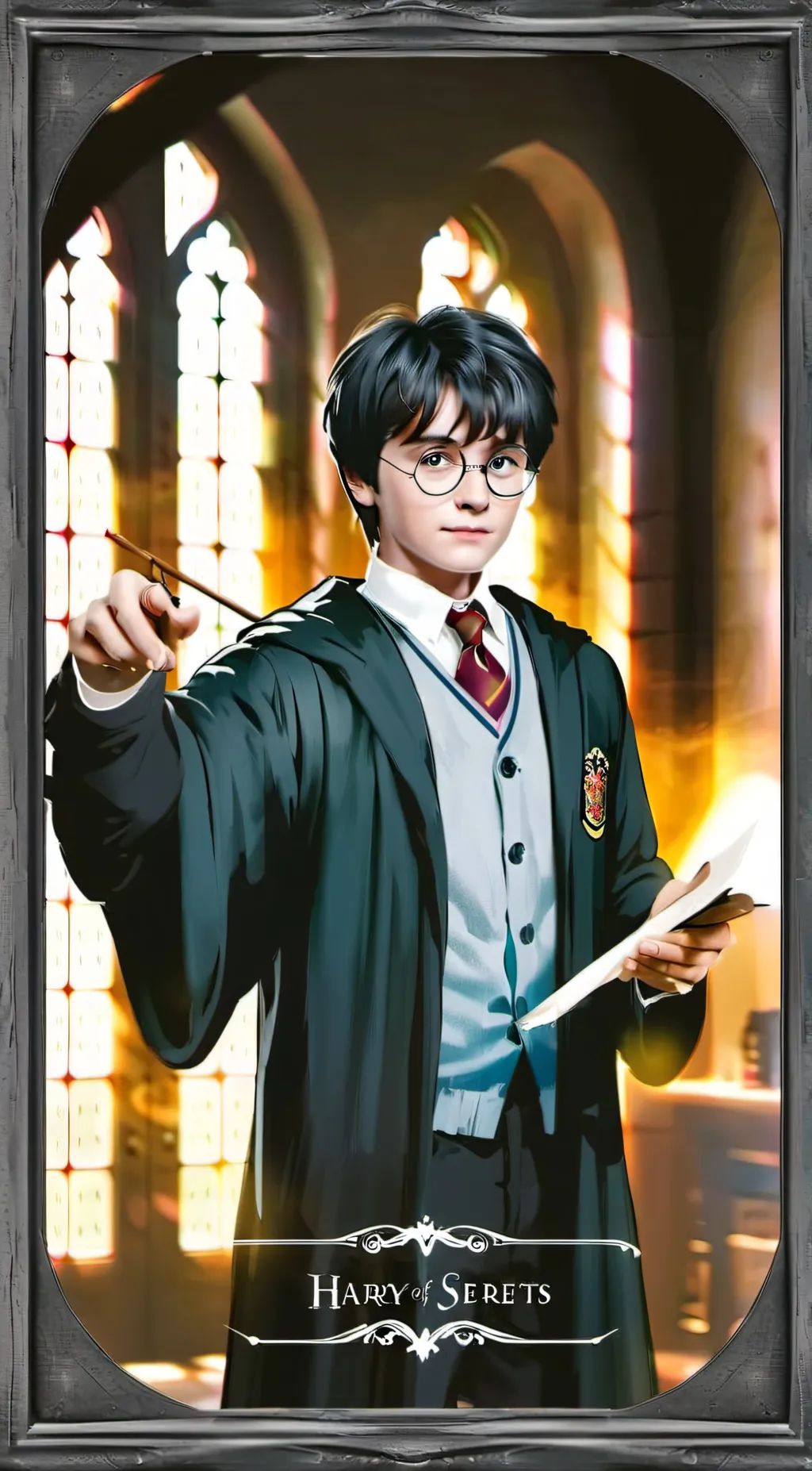 ai character: Harry Potter background