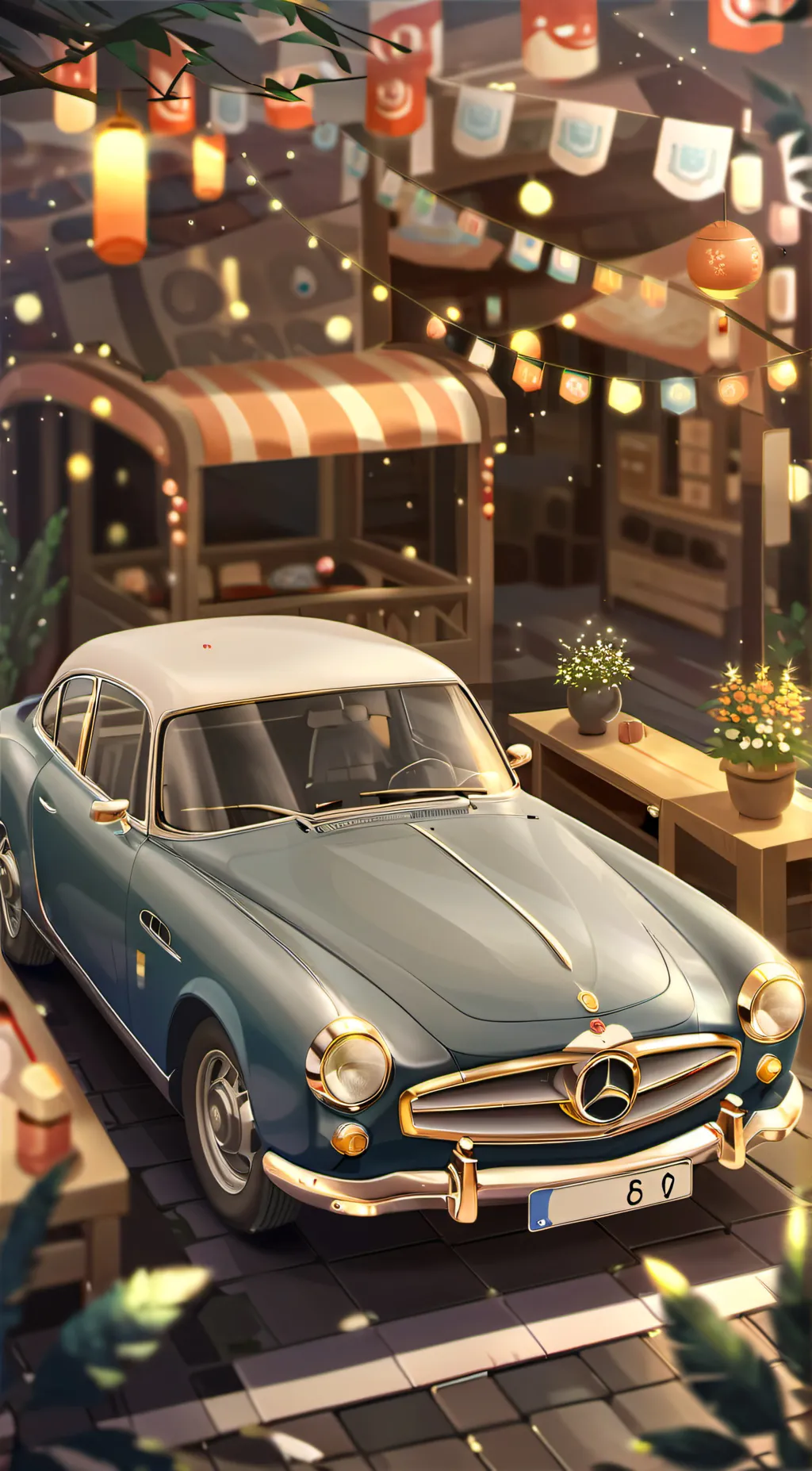 ai character: Car background