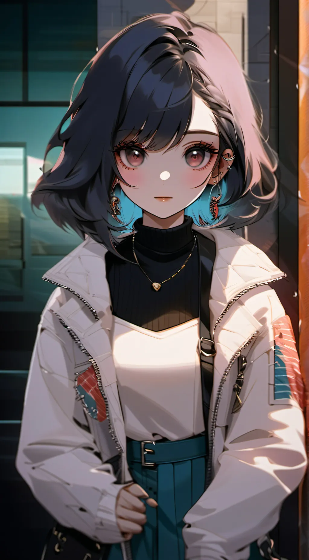 ai character: luna background