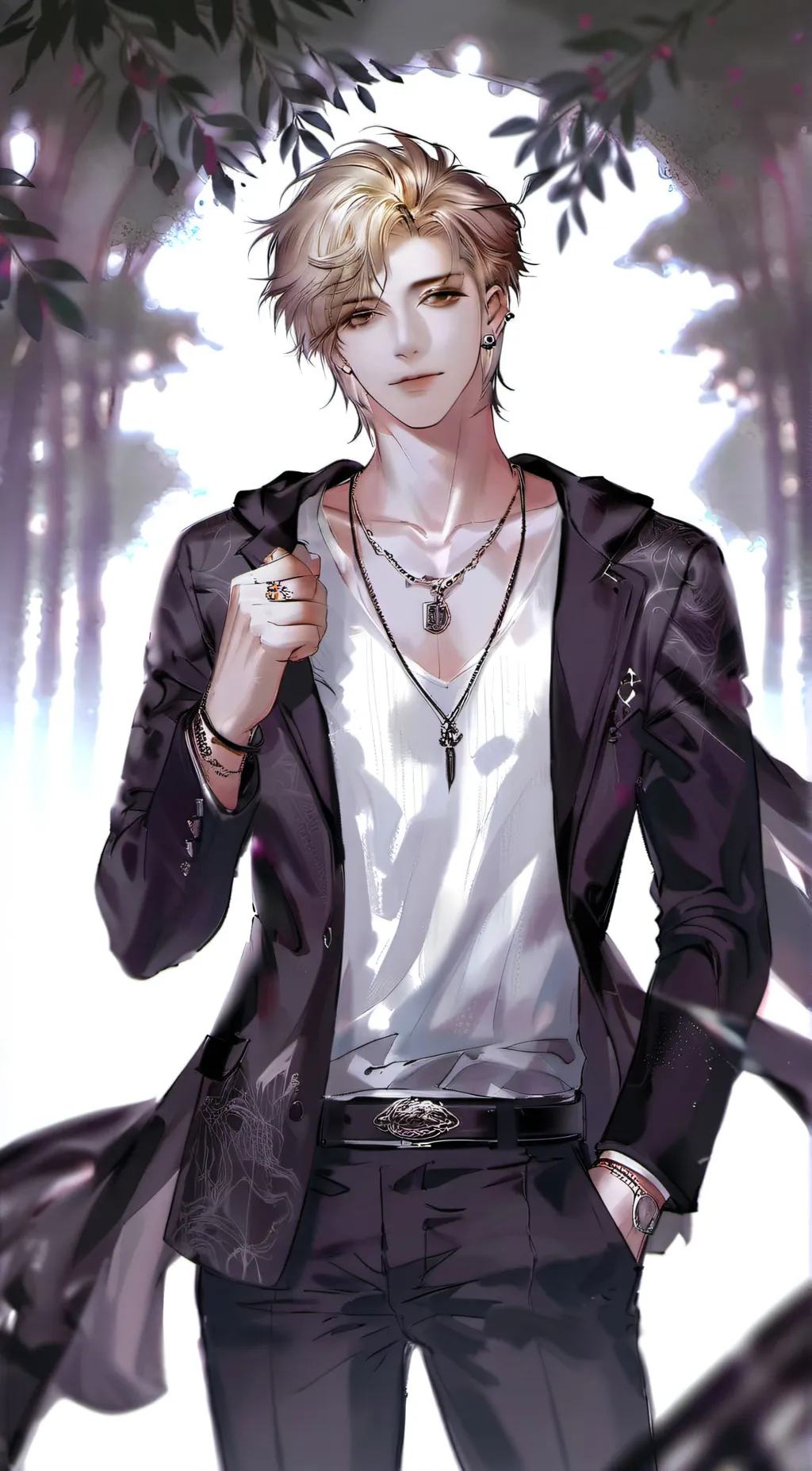 ai character: Jonathan Hughes  background