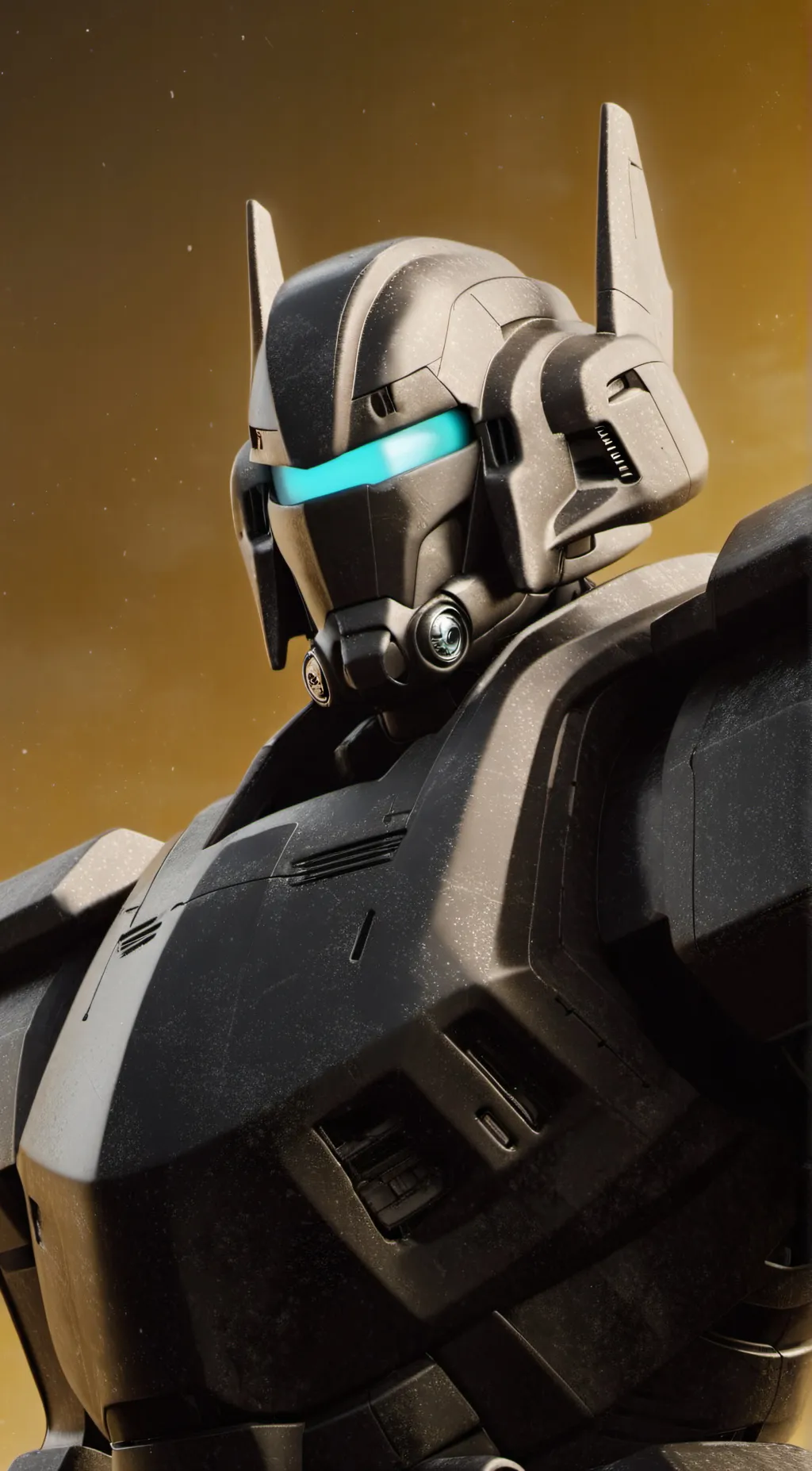 ai character: Titan camera man background