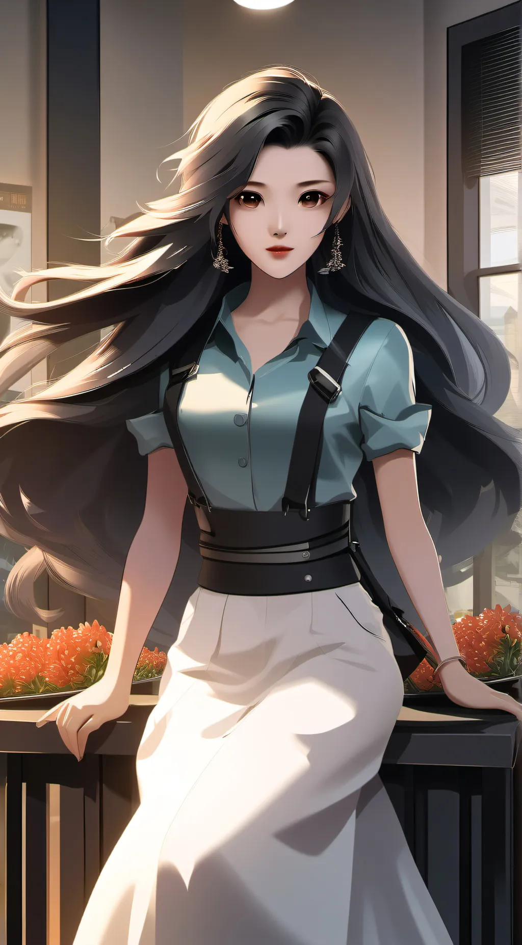 ai character: Lily background