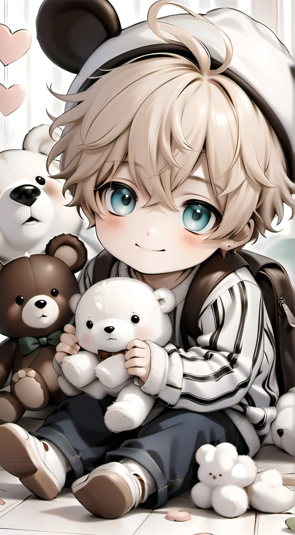 ai character: Cupid/Baby background