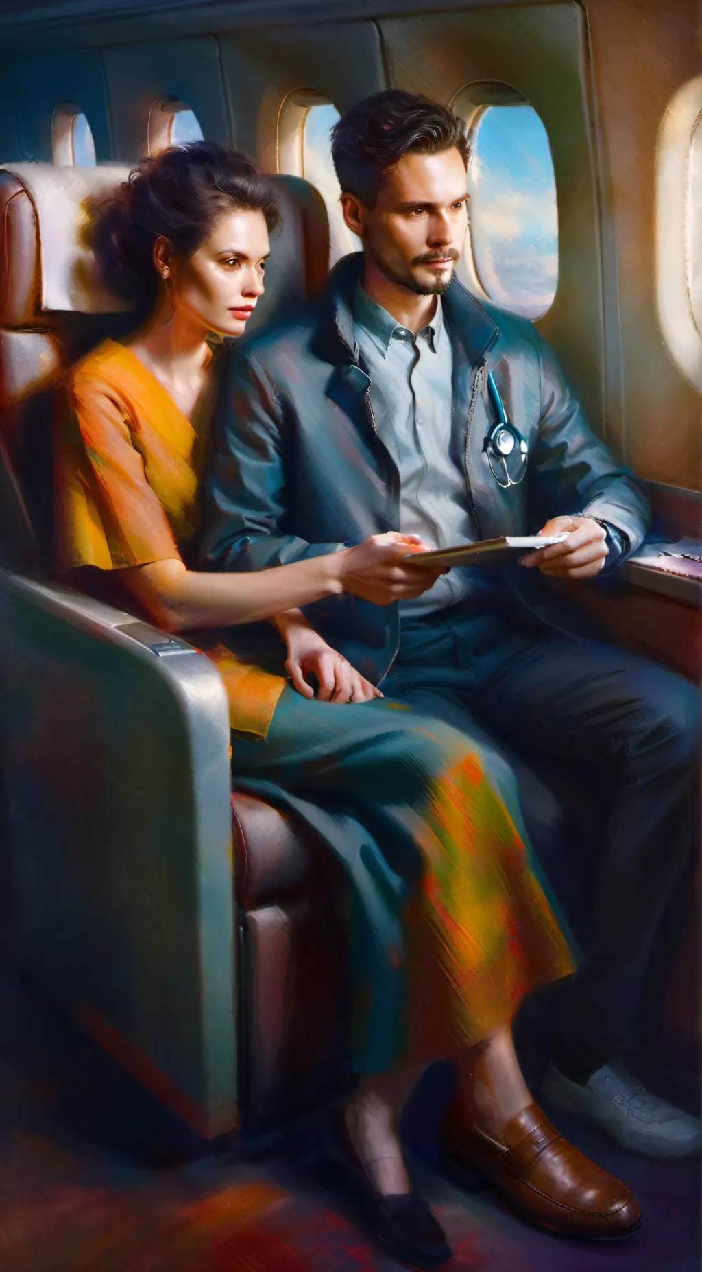 ai character: Allergic reaction  background