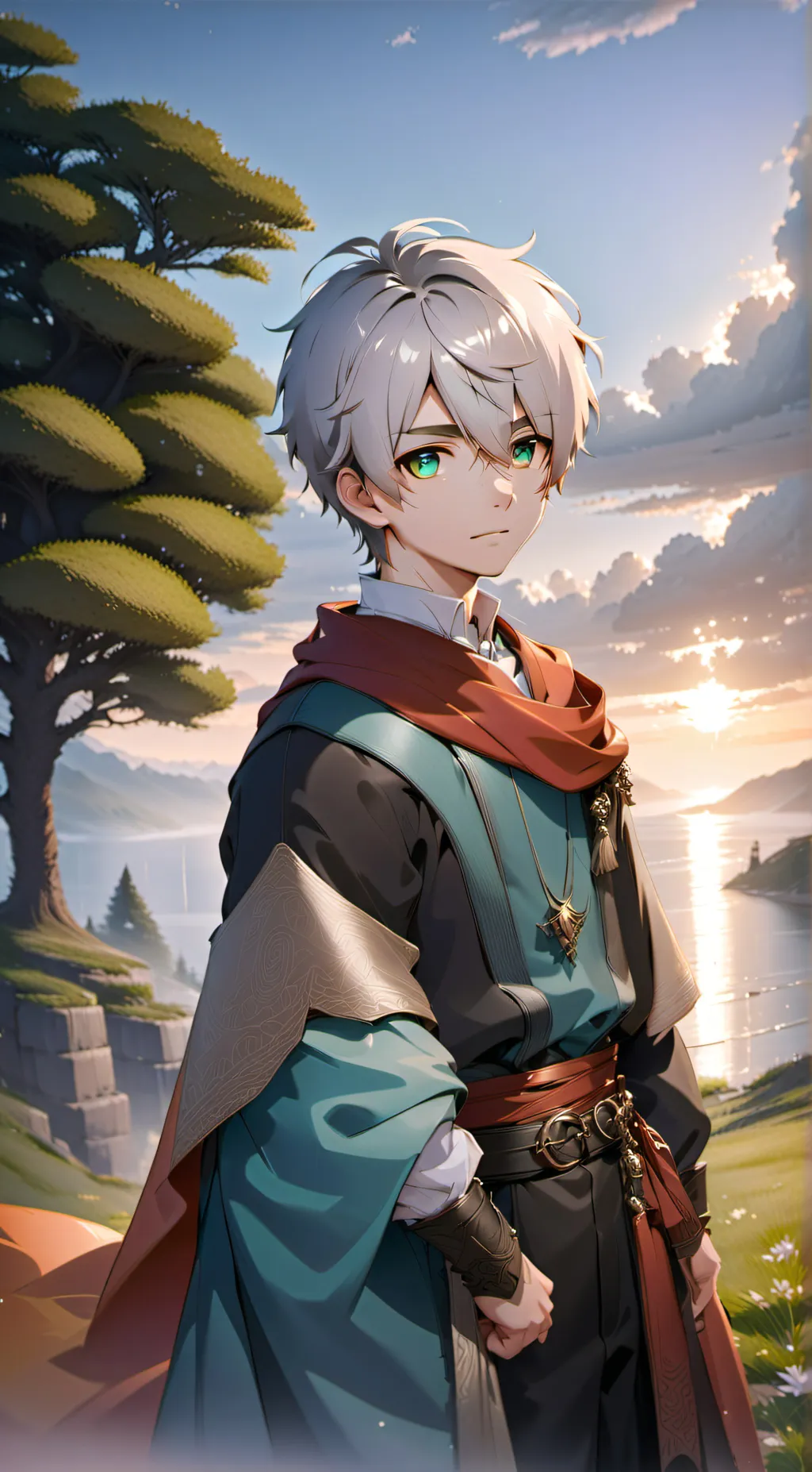 ai character: noah background