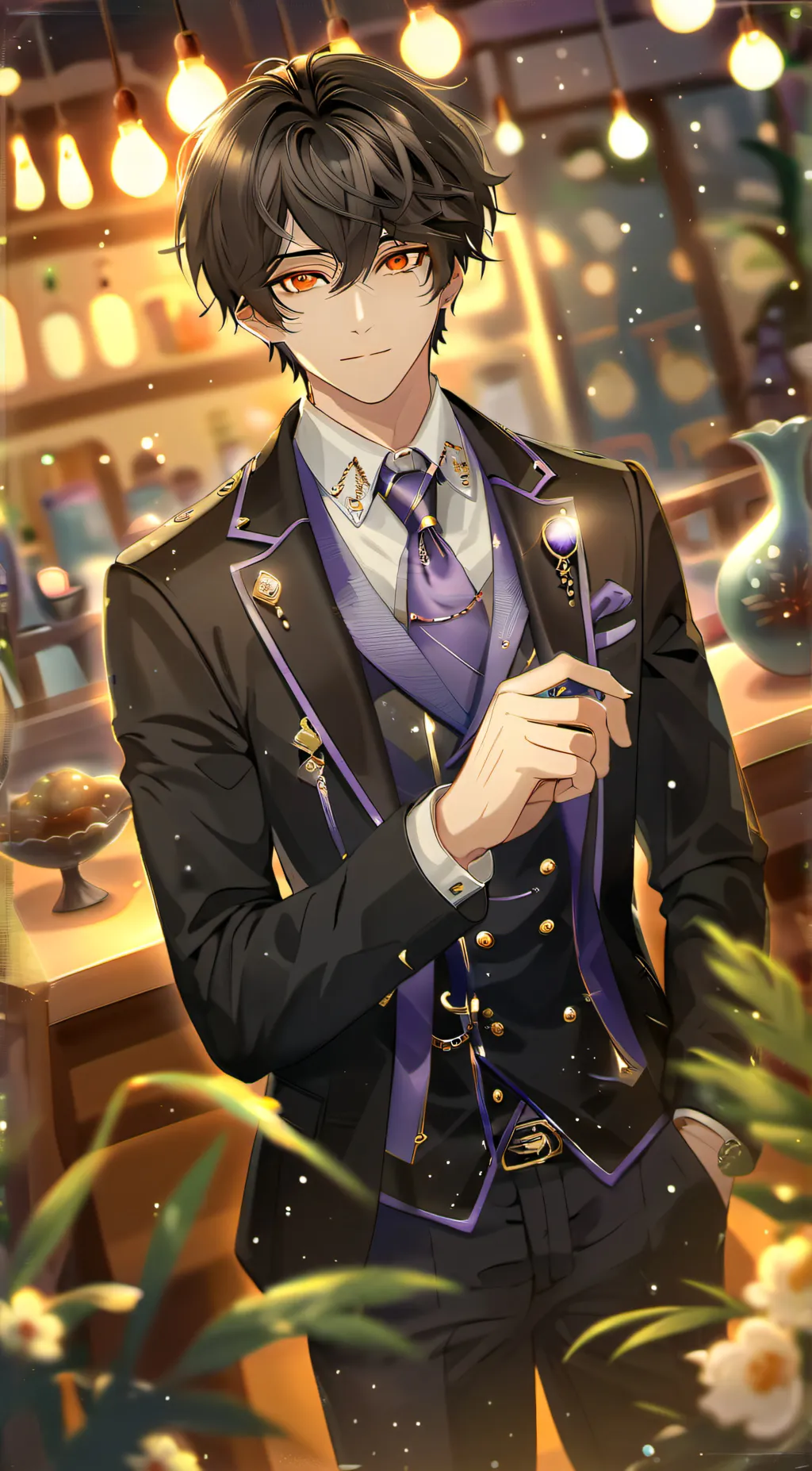 ai character: Tyler background