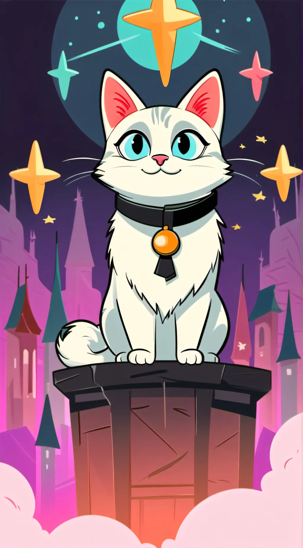 ai character: Starfire background