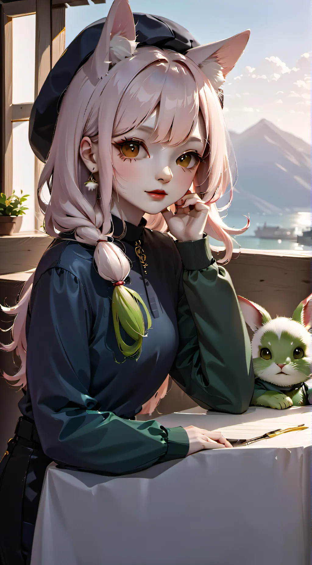 ai character: chip background